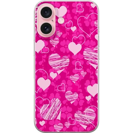 Yhteensopiva Puhelinkuori Apple Apple iPhone 16 PopSydänKuviointi