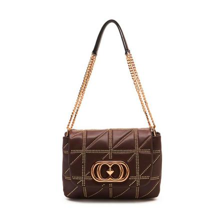 La Carrie Shoulder Tas , Bruin , Dames , Maat: ONE Size Schoudertassen