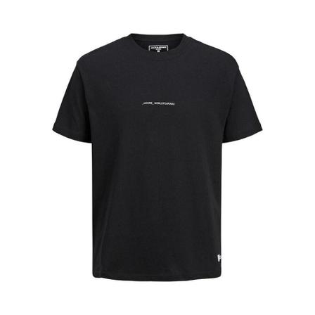 Jack & Jones, T-Shirts Zwart, Heren, Maat:L