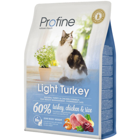 Profine - Kattetørrfôr Light kalkun og kylling 10 kg - Katt - Kattefôr & kattemat - Tørrfôr for katt - ZOO.no