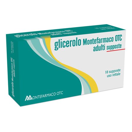 Montefarmaco 18 Supposte Glicerolo Adulti