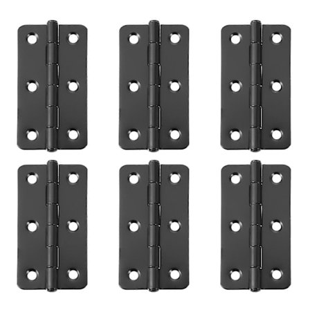 6 stk. Skabslågerhængsler til Køkkenskabe, Metal Skabslågerhængsler, Møbelhængsler, Små Køkkenskabe Hængsler