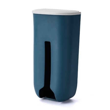 Plastpose Oppbevaringsboks Bin Bag Bag Oppbevaringsstativ MØRKEBLÅ