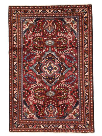 Tapis Lillian 107X160 Rouge Foncé/Noir (Laine, Perse)