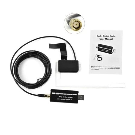 DAB + Antenne Med USB Adapter Android Bil Radio GPS Stereo modtager