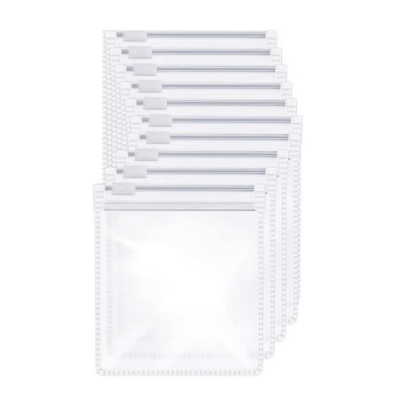 IC piller räkning och sortering bricka med blixtlås piller arrangör P 10PCS