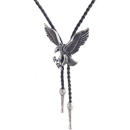 Native American Bolo Tie Rodeo Cowboy Lær Halsbånd Western Halskjede Kostyme Tilbehør For Menn, Kvinner