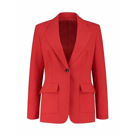Fifth House, Noki Fitted Blazer Garnet Rood, Dames, Maat:S