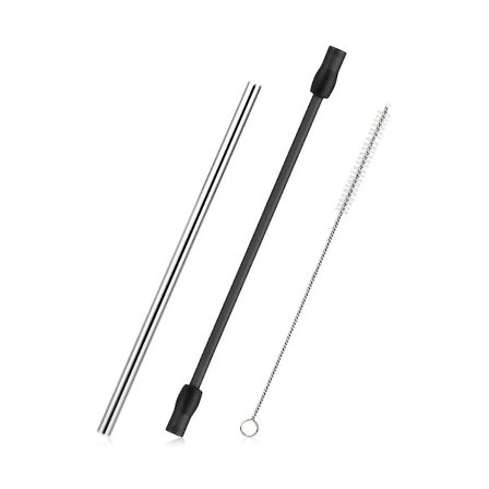 Kaffe Maskine Rustfrit Stål Mælkerør Og Rengøringsbørste Tilbehørssæt Rør Rengøringsbørster