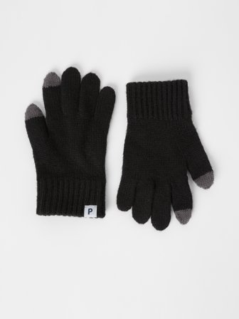 Polarn O. Pyret Fingervantar - 5 - barnkläder - black