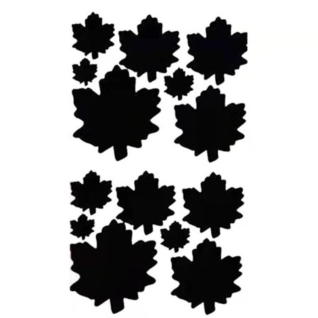 Itseliimautuva vedenpitävä paikka vaatteiden korjaamiseen 10 arkkia Leaf-shape