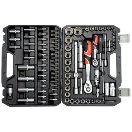 Yato Hylssats 94 Delar Metall Svart Yt-12681
