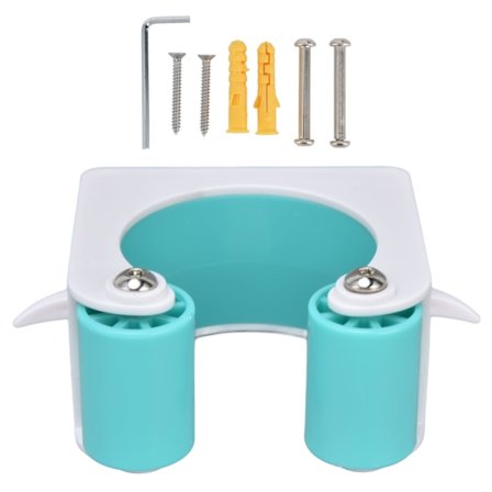 Polkupyöräteline Kiinteä Suunnittelu Vakaa Luotettava Monitoiminen ABS Seinälle Kiinnitettävä Pyöräteline Autotalliin Olohuoneeseen Sininen