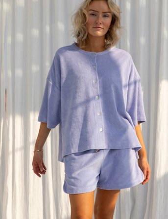 Bongusta Naram Gym Shorts - Purple - L/XL 40 cm