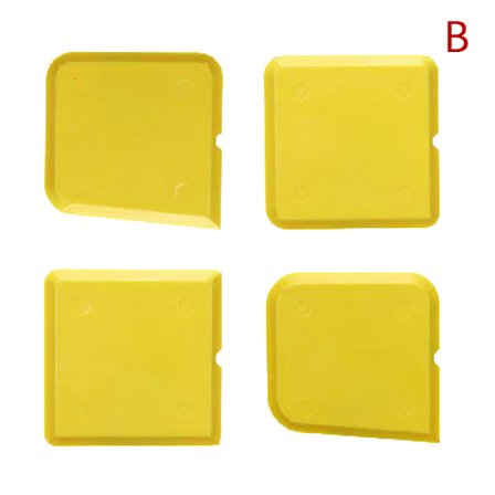 4 stk. vinduesdør tætningsmiddel spreder fugeværktøj spatel skraber