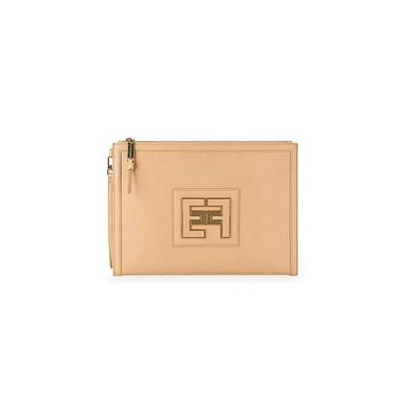 Elisabetta Franchi - Väskor - Beige - Dam - Storlek: One Size, Dam, Storlek: ONE SIZE