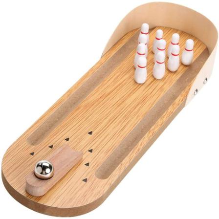 Desktop Mini Bowling Game Set - Desktop Board Mini Arcade Desktop