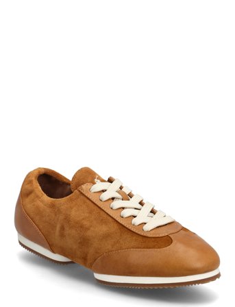 Polo Ralph Lauren | The Leather-Suede Pony Ballerina Sneaker | 38.5