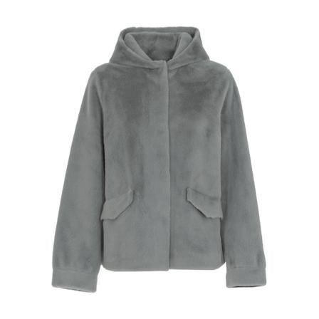 Betta Corradi Faux Fur & Shearling Jakke Blå, Dame