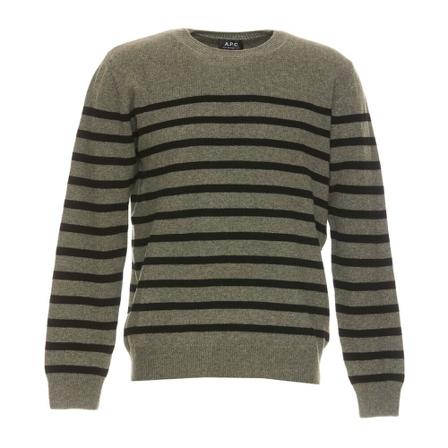 A.p.c. Trui , Groen , Heren , Maat: L