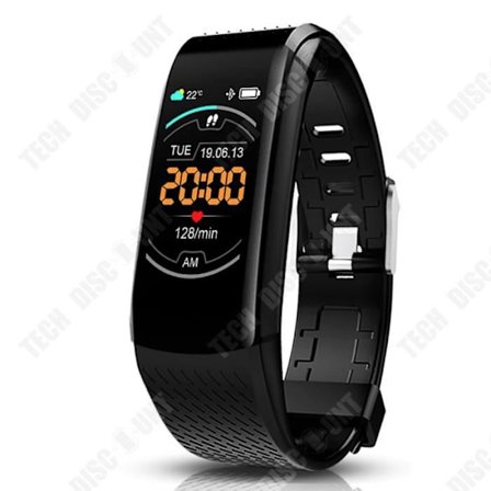 TD Smart Armband Hälsoövervakning Färgskärm Sportmätare Stegintervall USB-sömnövervakningsklocka