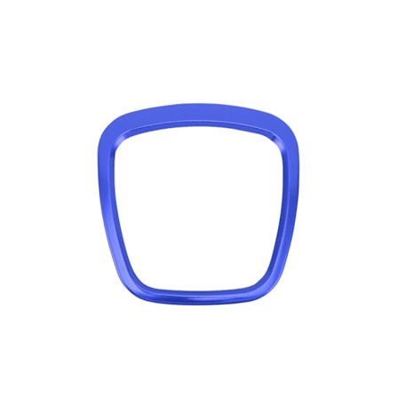 Krom Bil Styling med Central Logo Trim Skydd Klistermärken Audi A3 8P S3 A4 B6 B7 A5 A6 Q5 Q7 Interiör Tillbehör~02251