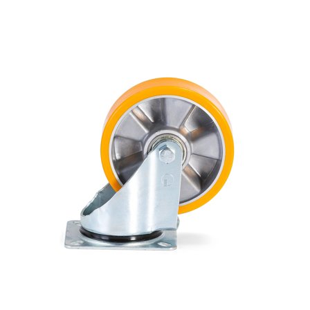 Lenkrolle, 160 x 50 mm, TK 350 kg, Polyurethan