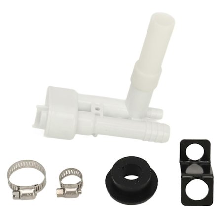 RV Toilet Vakuum Breaker Kit 385230325 Udskiftning til Dometic 300 321 320 310 500 100 200 500H 700 800 900 1000 2000 3000 4000
