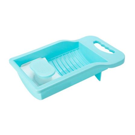 Mini Portable Rub plaggbräda Antisladd tvättbräda Vikbar tvättbräda Hushåll Betterlifefg