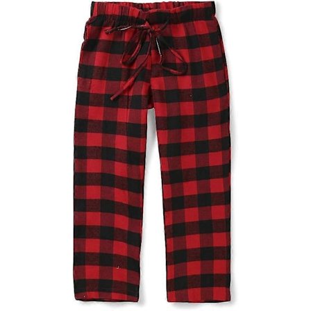 Guttas Bomullsvevd Pyjamas Lounge Bukse, Rutete Mykt Nattøy i