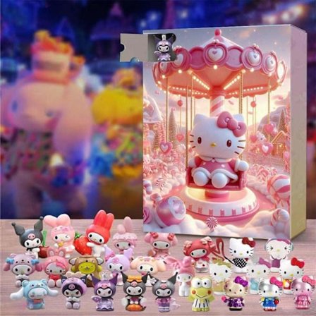 Hello Kitty 2024 Joulukalenteri Yllätyslaatikko Lapsille 24 Päivän Lahja[YJD]