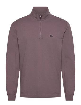 C.P. Company Stretch Piquet Half-Zip - Brown - XXXL