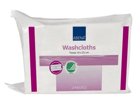 ABENA Tvättlappar 6-lagers vita 8x125/fp - Lyreco - Städ och hygien - Tvål och hygien - Tvättlappar