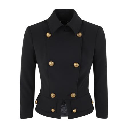 Elisabetta Franchi Blazers , Zwart , Dames , Maat: S