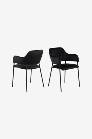 NORDFORM - Spisestol Loella, 2-pk - Svart - Stoler - Fra Homeroom