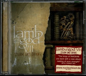Vii: sturm und drang Lamb Of God