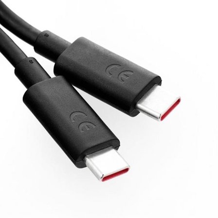 MOTOROLA USB-C Till USB-C 6.5A Kabel 1m Bulk - Svart