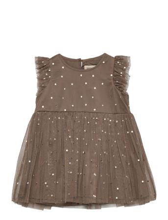 Dinne Dresses & Skirts Dresses Partydresses Brun MarMar Cph