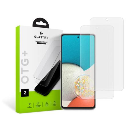 Glastify Samsung Galaxy A53 5g 2-pack Skärmskydd Härdat Glas