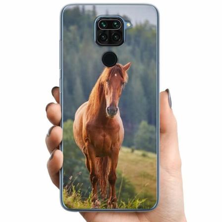 Xiaomi Redmi Note 9 Tpu Mobilskal Hästar
