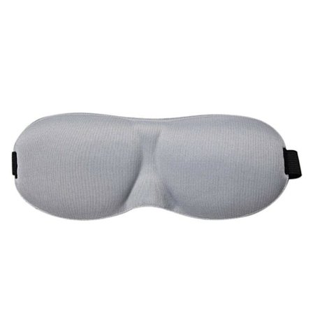 Søvnmaske med formet skum - Grå