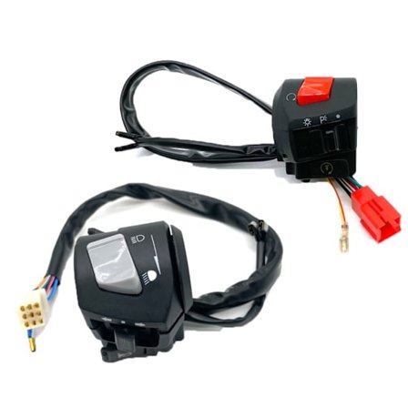 Motorcykelkombinationsbrytare Moto-styreljuskontroll