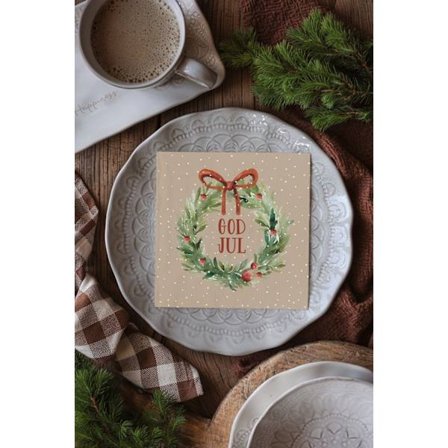 Majas Cottage Servetter God Jul 20-pack