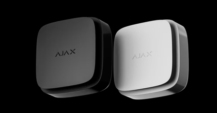 AJAX Temperature, smoke, and CO detector with replacable batteries
