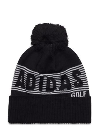 Pom Beanie Accessories Headwear Beanies Musta Adidas Golf