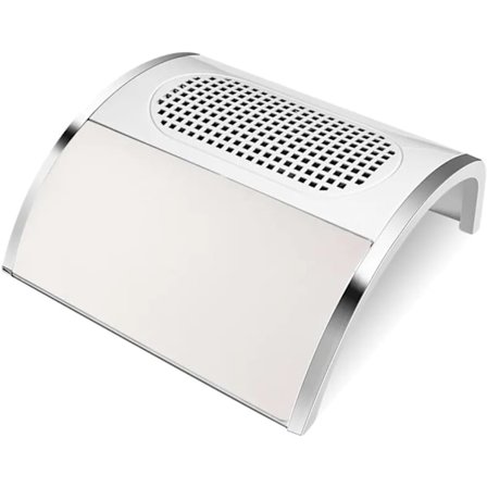 Negle Støvsuger, 80W Negle Støvopsamler, Lav Støj Pedicure Værktøjer Til Hjemme Skønhedssalon Hvid