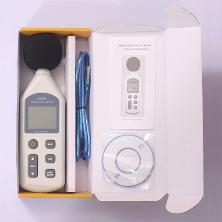 Decibelmätare Digital ljudnivåmätare Ljudbrusmätning