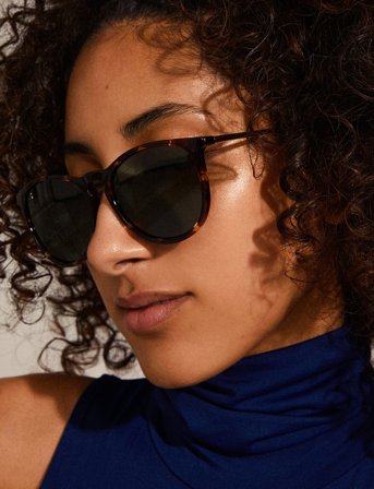 Pilgrim Vanille Sunglasses - Gold - ONE SIZE