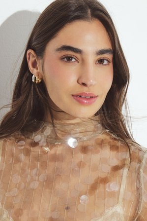 NA-KD 2er-Pack versilberte und vergoldete unregelmäßige Ohrringe - Silvester Accessoires - - One Size