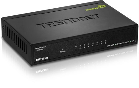 TRENDnet TEG-S82g Omskifter, Computer & internet